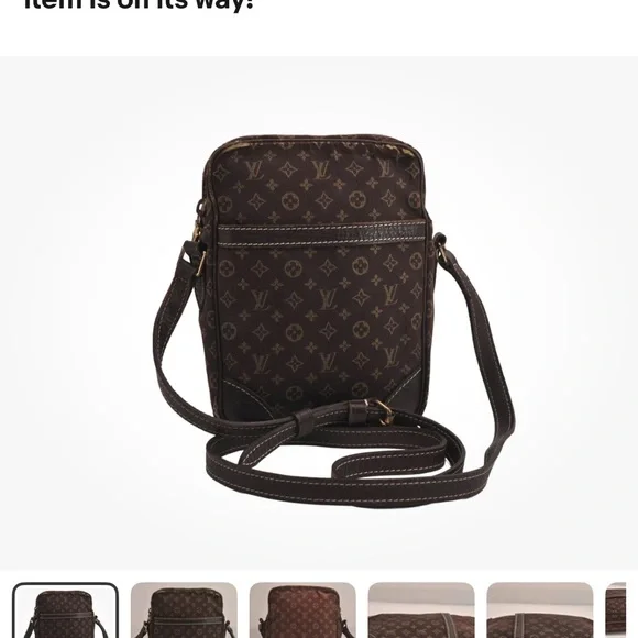 Louis Vuitton Brown Monogram Shoulder Bag - Picture 2 of 15